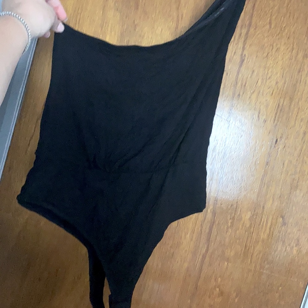 One shoulder bodysuit